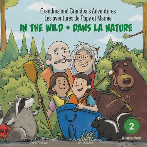 grandma and grandpa's adventures: in the wild book cover