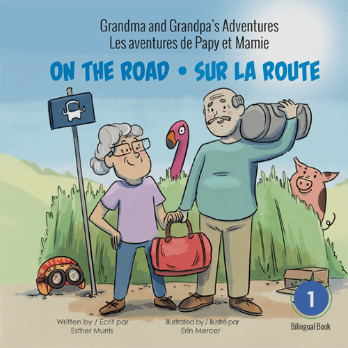 grandma and grandpa's adventures: on the road book cover